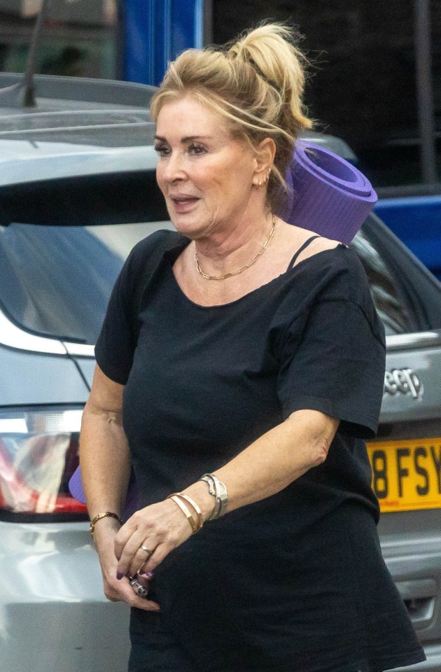 Beverley Callard has been snapped arriving at her new job