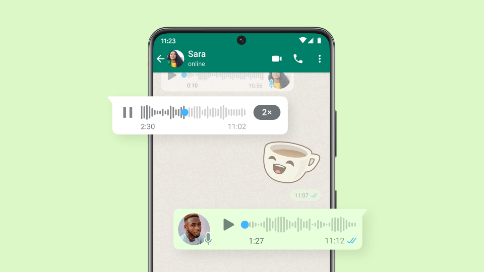 Voice notes are cool – but have you tried changing your WhatsApp font?