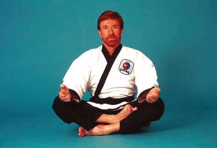 Martial arts and Hollywood star Chuck Norris