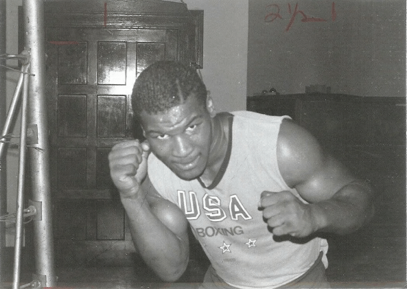 A picture of Mike Tyson aged just 13