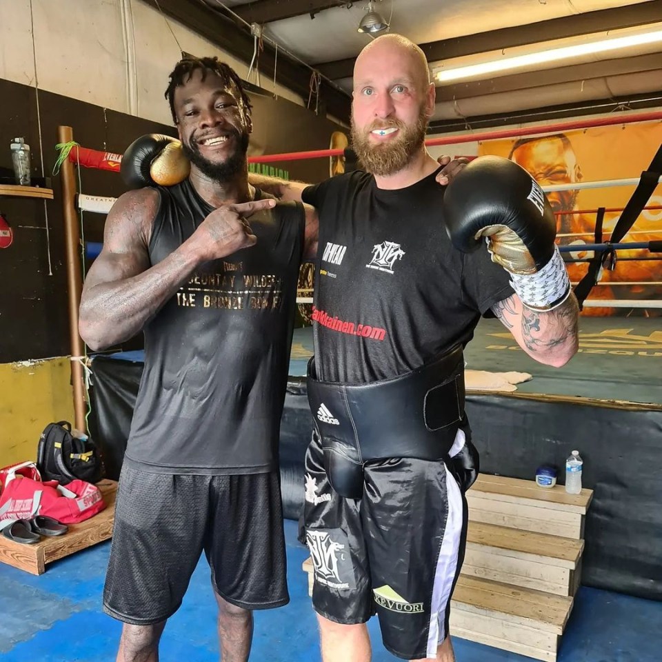 Wilder has previously sparred against Helenius