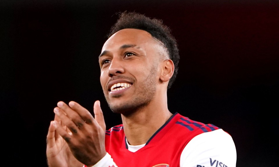 Pierre-Emerick Aubameyang scored 92 goals in 163 appearances for Arsenal