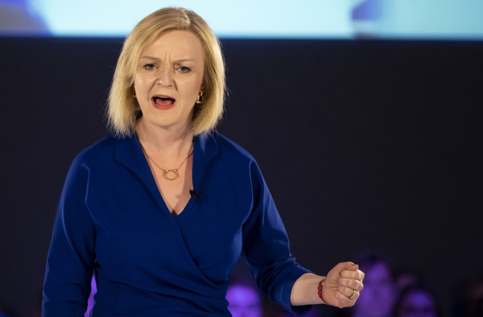 Liz Truss said now is the time to slash taxes to turbo-charge the economy and tackle inflation