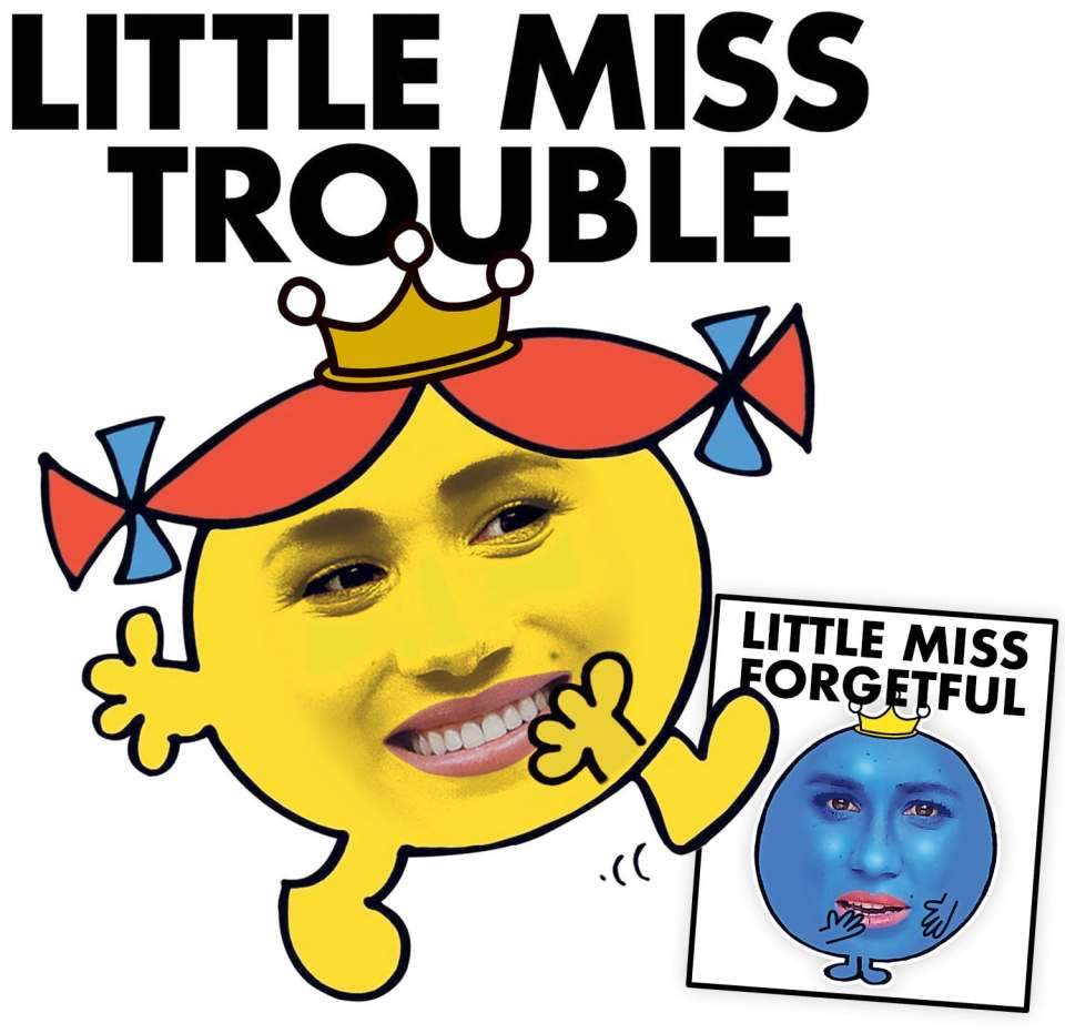 Last year The Sun dubbed her Little Miss Forgetful over her High Court apology - now she could be Little Miss Trouble for the Royal Family