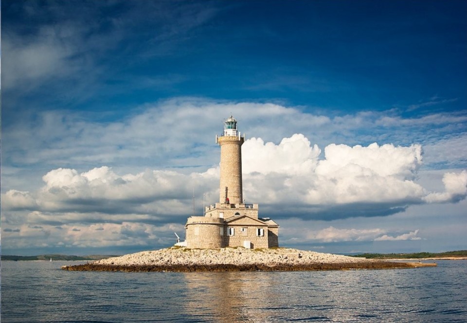 You could rent a private island and lighthouse for just £28 each a night