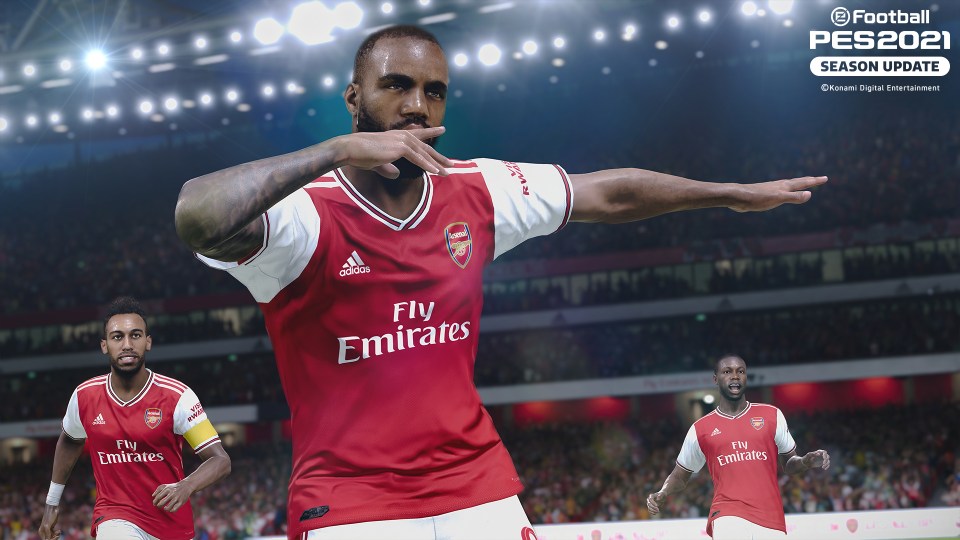 Arsenal returns to eFootball as one of its core teams.