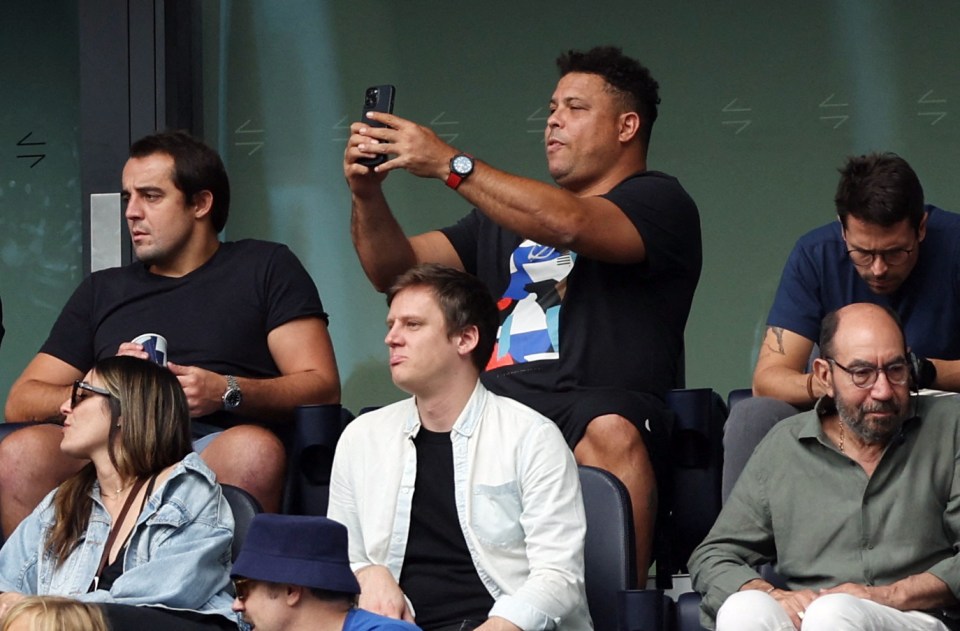 Ronaldo was in attendance for Spurs' game against Wolves