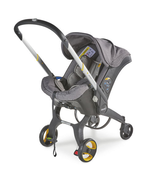 The car seat stroller can switch from a car seat to a stroller