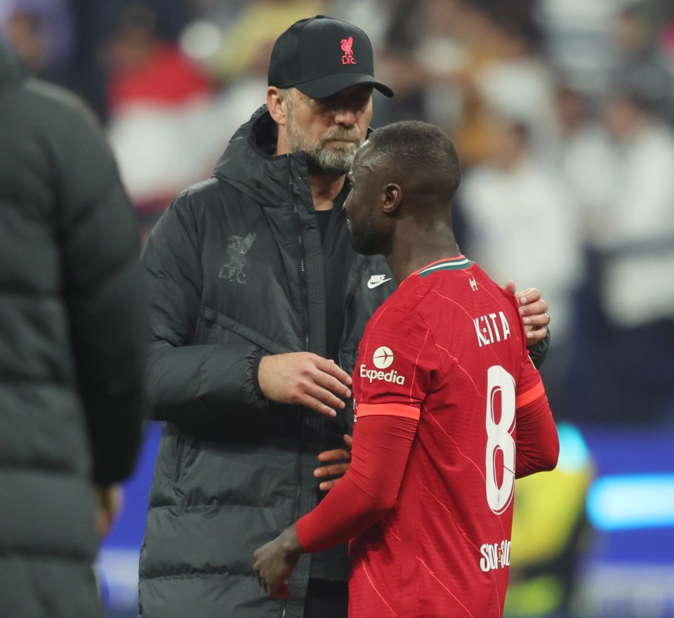 Jurgen Klopp doesn’t want to see Naby Keita leave