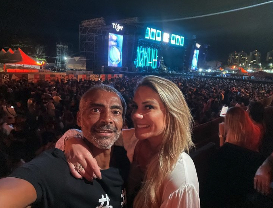 Romario has reportedly split from girlfriend Marcelle