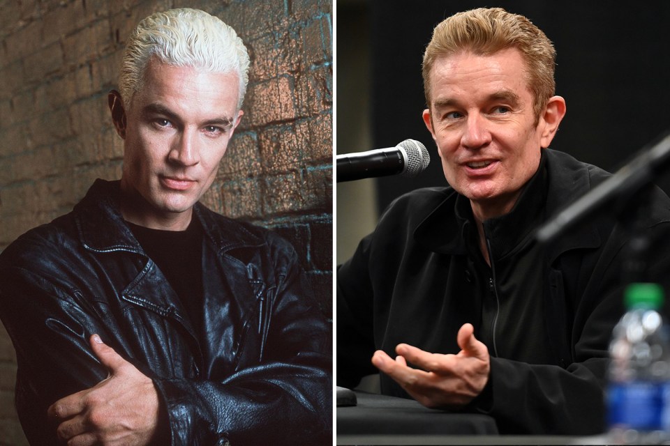 James Marsters looks different from his days a peroxide blond Spike