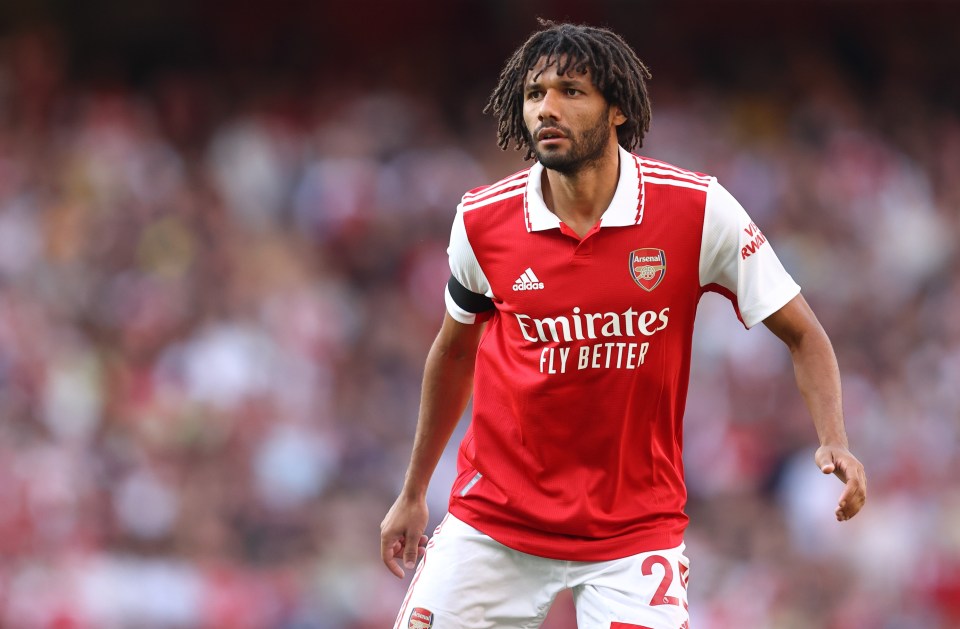 Elneny has also picked up an injury