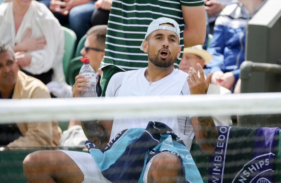 Nick Kyrgios called the women drunk but she claims "I only had one Pimm's and one rose"