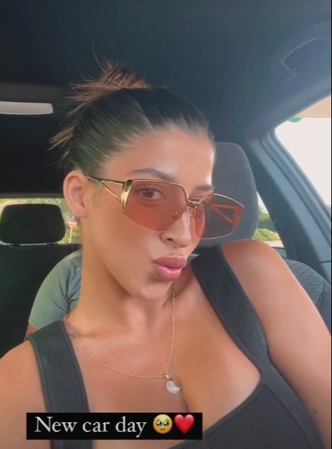 Love Island's Shannon Singh showed off her new car on Instagram