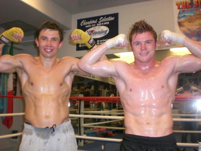 Gennady Golovkin and Canelo Alvarez were once sparring partners