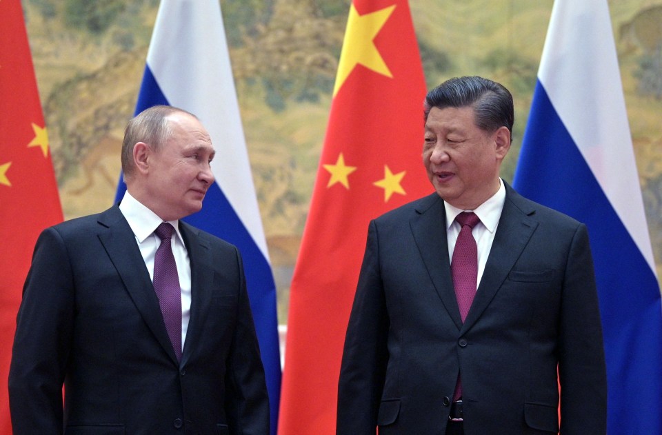 It’s feared Putin and Xi could use the summit to stage a show of defiance against the West