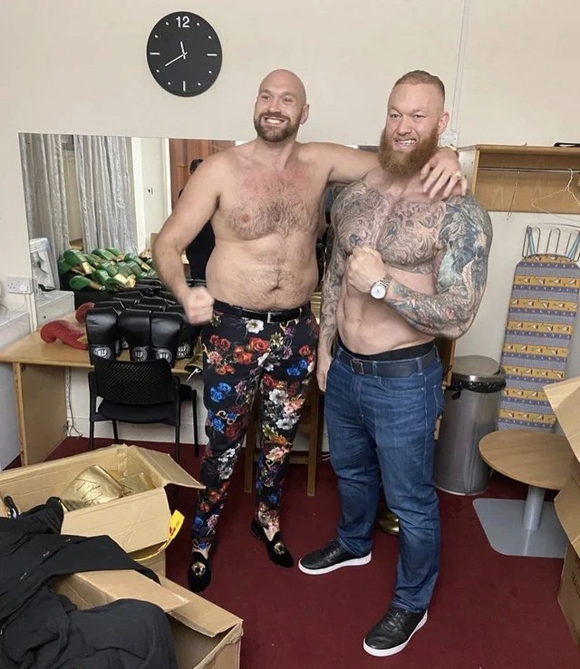 Tyson Fury and  Hafthor Bjornsson could fight in an exhibition