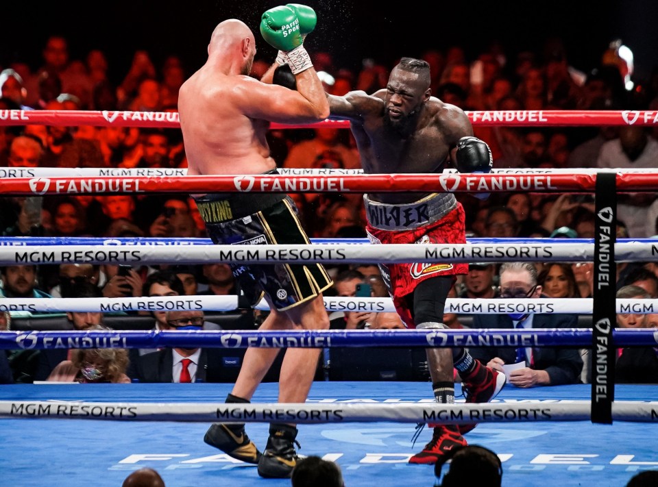 Deontay Wilder hasn't set foot inside the ring since his trilogy fight with Tyson Fury