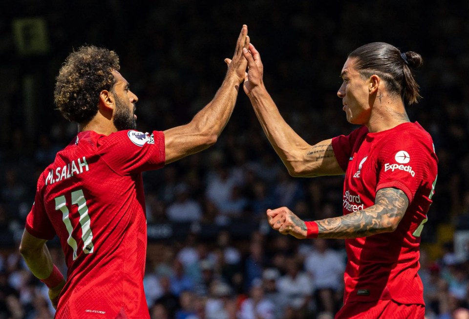 Mo Salah and Darwin Nunez will hope to rack up the goals in the Champions League