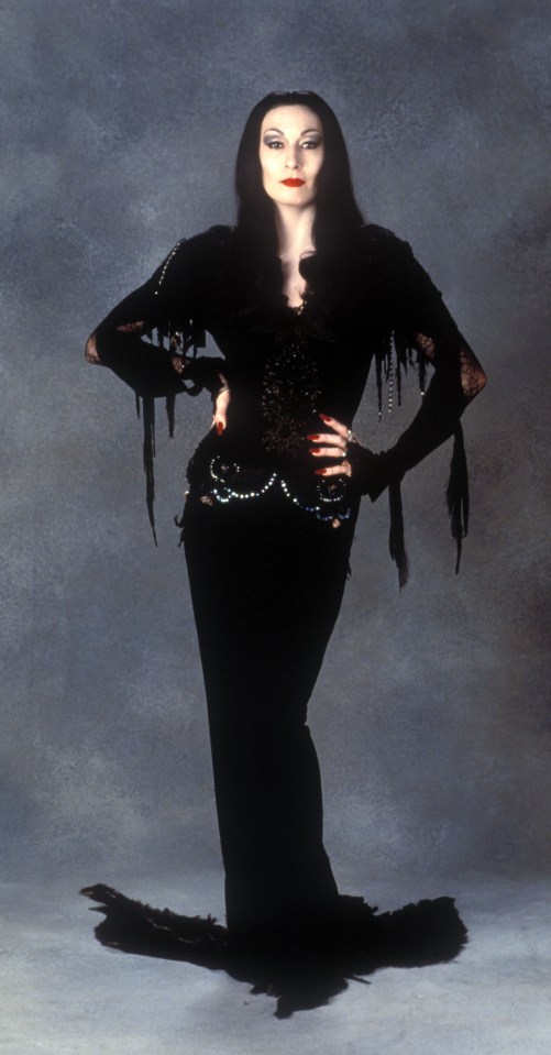 Anjelica Huston previously played Morticia Addams