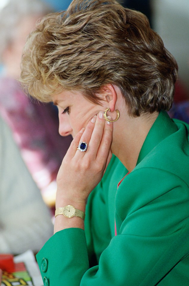 Kate's engagement ring is one of the most iconic as it belonged to Princess Diana