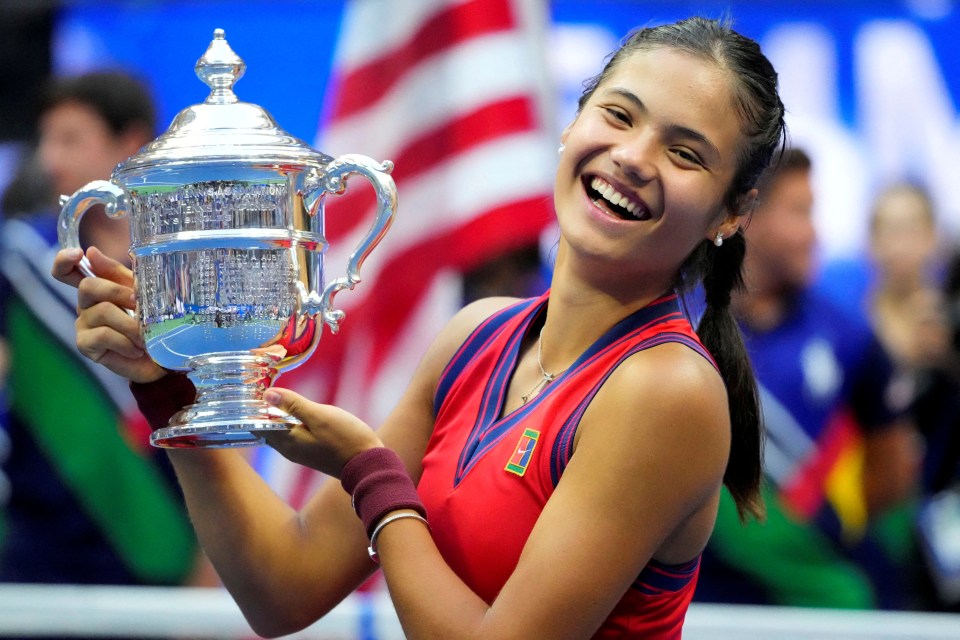 Raducanu completed a sporting miracle with her US Open win in 2021