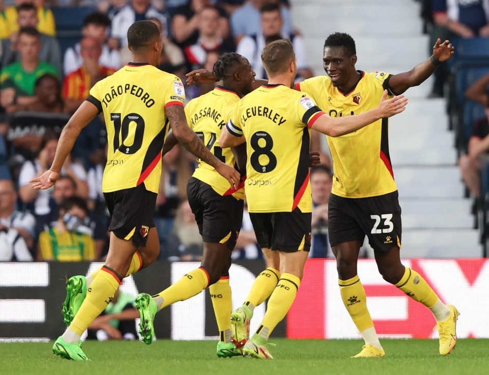 Some Watford players are said to be delighted that Emmanuel Dennis has left the club