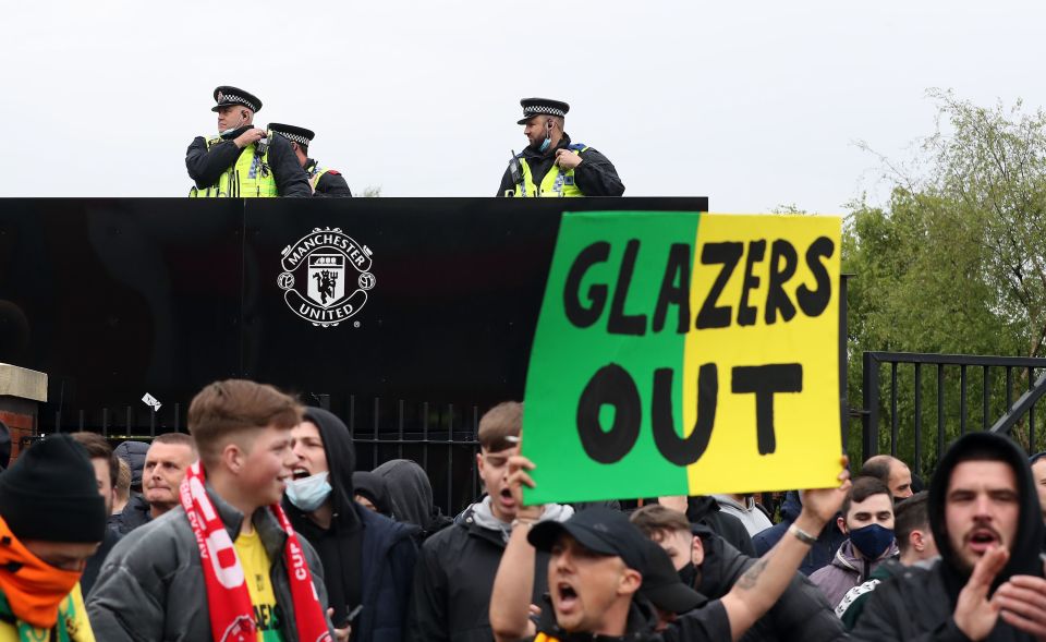 Manchester United fans are desperate for the Glazer family to sell their stake in the club