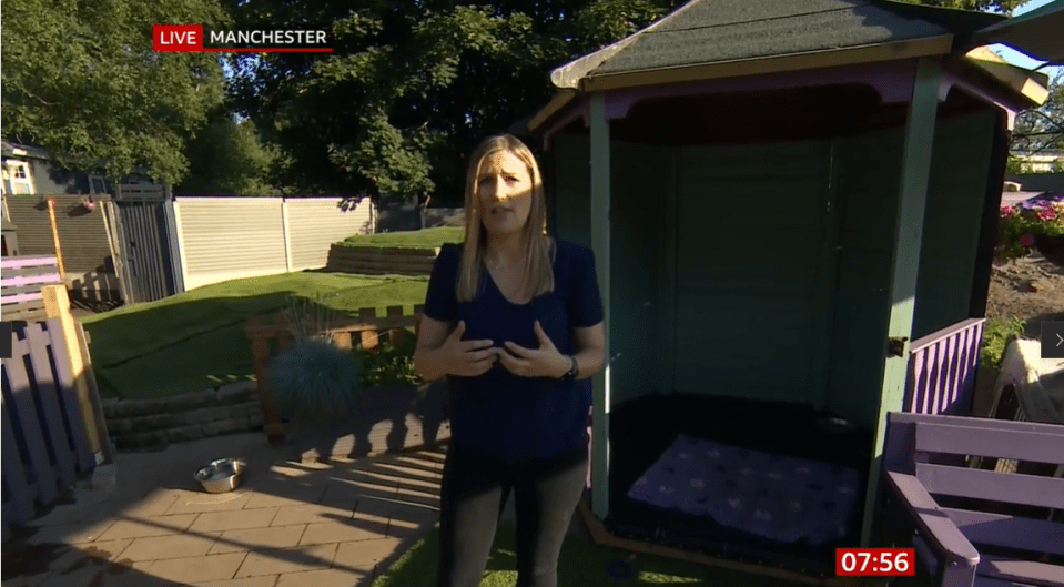 Sarah Rogers reported from Manchster's Dogs 4 Rescue centre