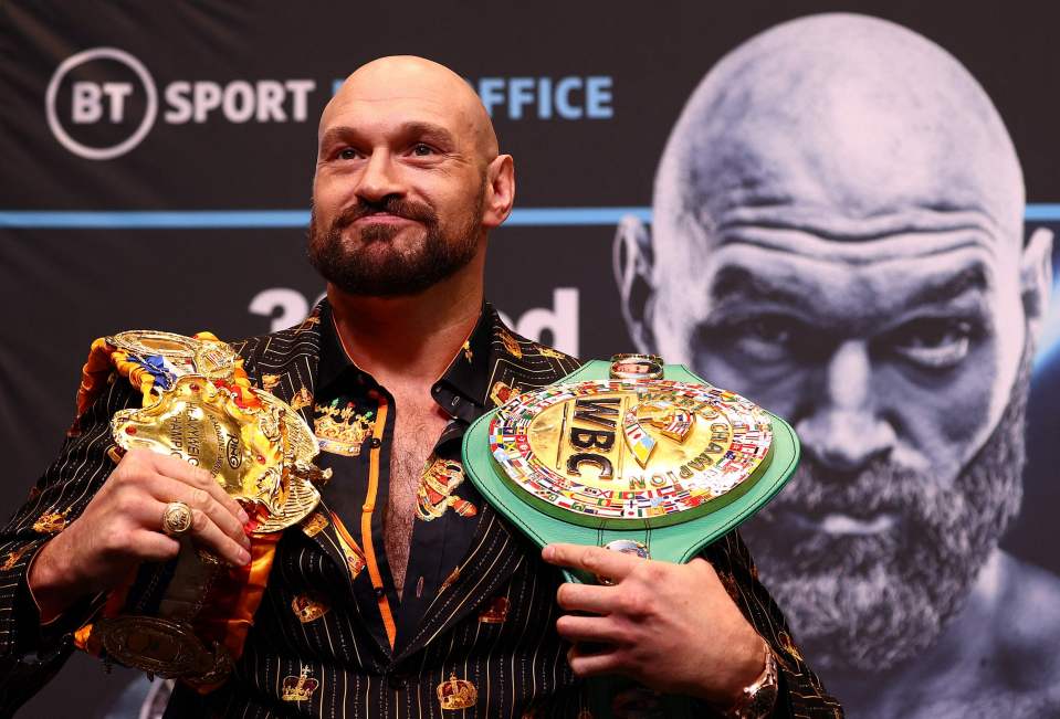 Tyson Fury is ready to come out of retirement to fight Oleksandr Usyk