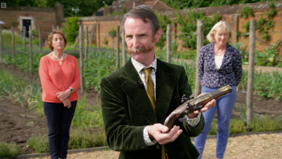 Robert Tilney was fascinated by this Italian pistol