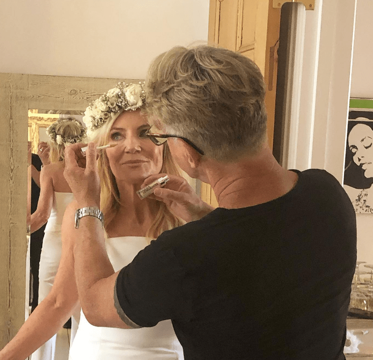 Michelle pulled out all the stops for her big day