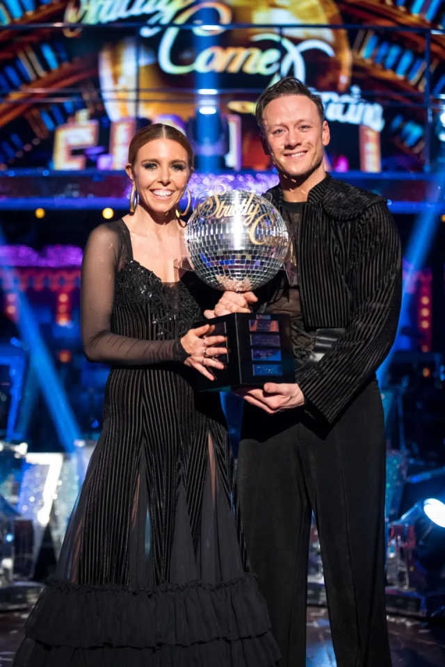 Kevin Clifton with love Stacey Dooley - who he is set to be a dad with