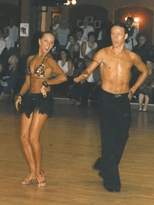 Sources have rumoured Kevin's first wife was his then latin dance partner Anna Melnikova