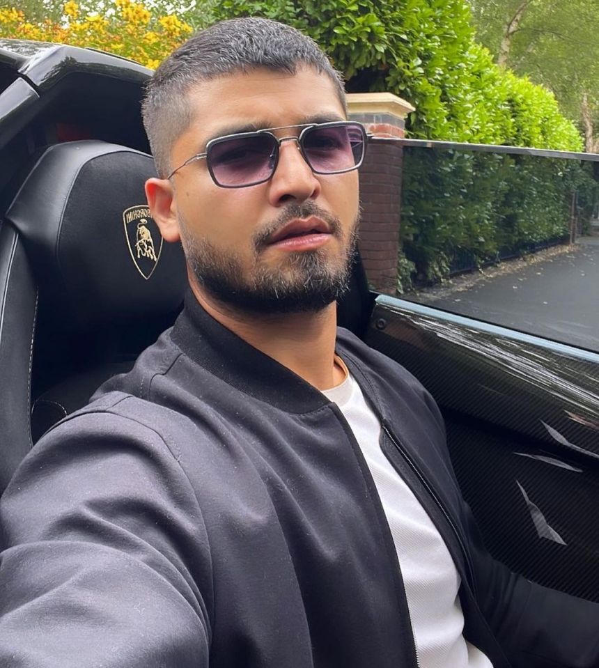 The social media star has revealed a number of his luxury car collection online