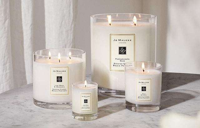 Jo Malone's luxurious candles, body washes and fragrances make wonderful gifts.