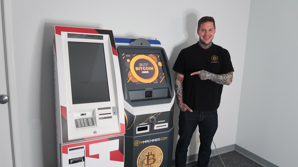 Justin's latest venture is setting up Bitcoin ATMs