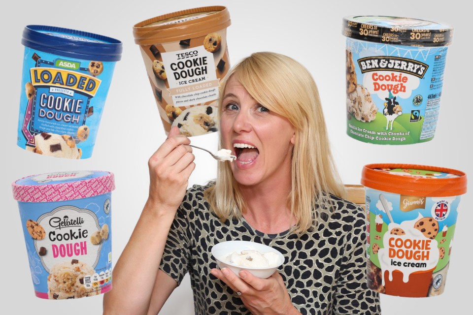 Lynsey tests different cookie dough ice creams