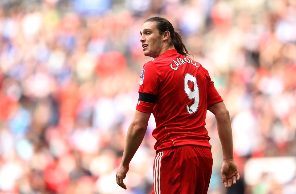 Andy Carroll flopped for Liverpool, scoring just 11 goals for the club