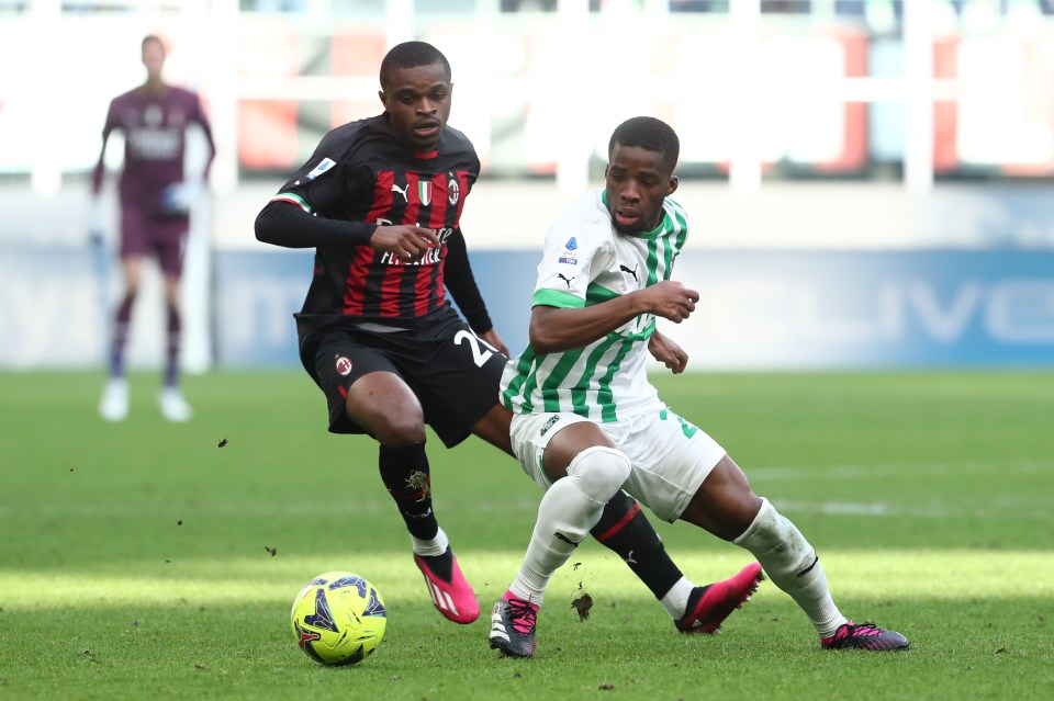 Hamed Traore, right, joined Bournemouth in a club-record deal