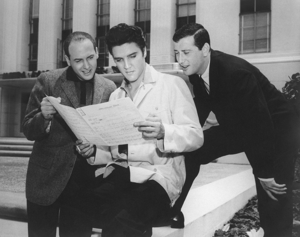 Elvis worked a lot with Jerry Leiber and Mike Stoller