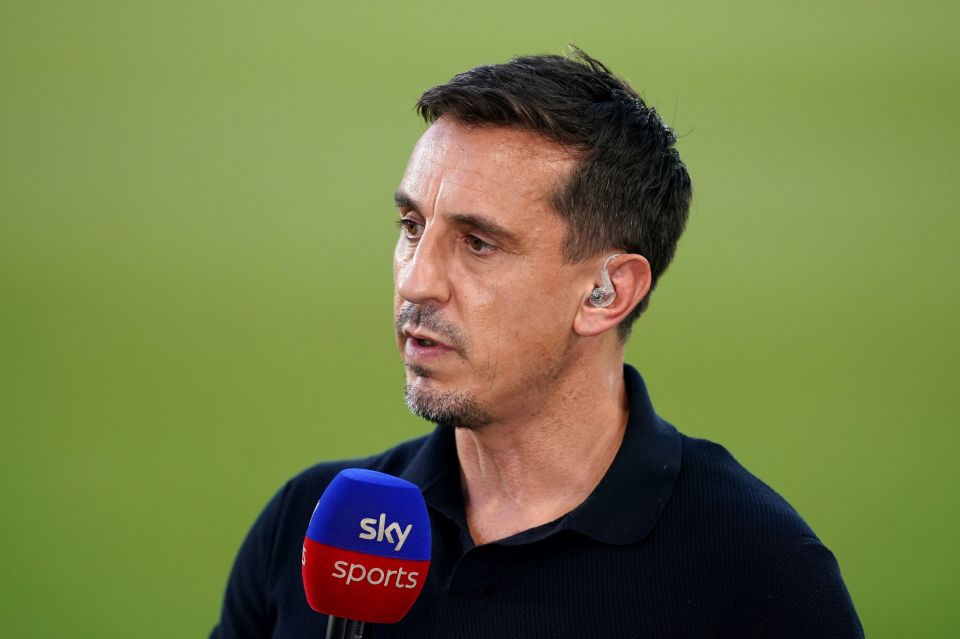 Gary Neville has slammed the Glazers