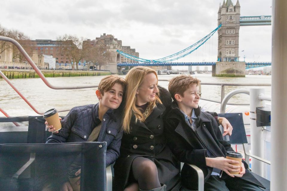 Travel around London via the Thames Clippers' Uber Boat