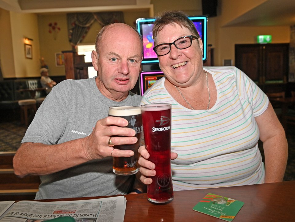 Leeds couple Richard and Michelle Jones return to the Ardwick every year