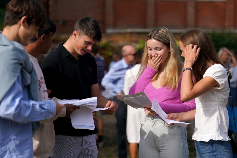 A third of A-Level pupils missed out on their top university choice this year