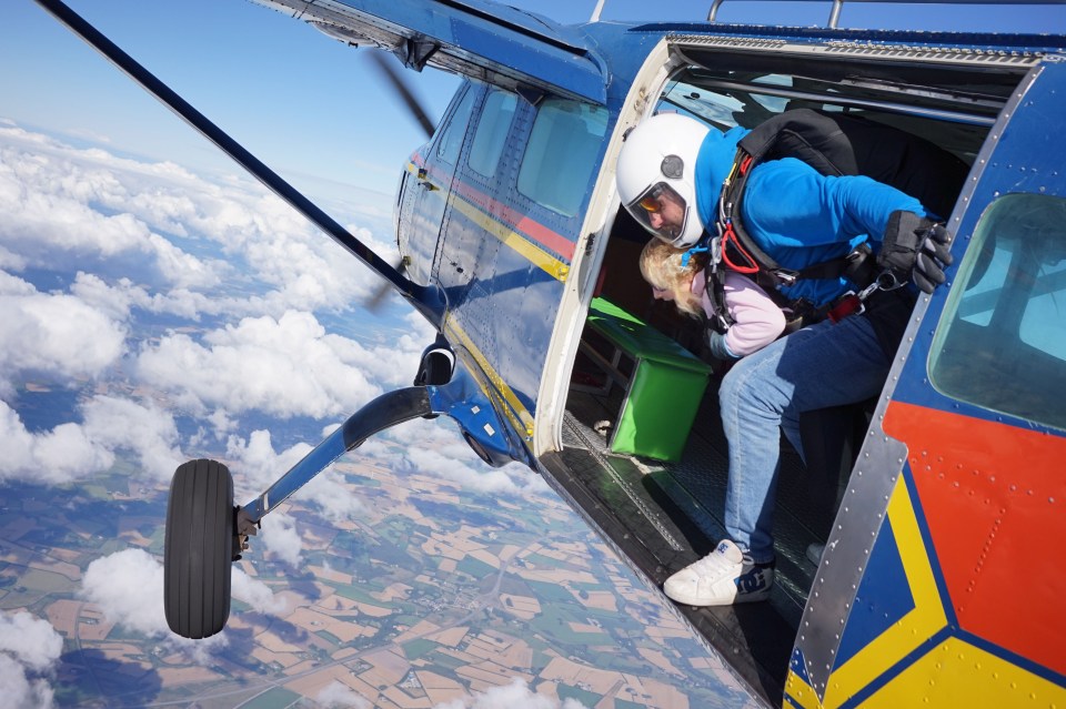 Lola-Jo Bradshaw became the UK’s youngest skydiver at the age of six