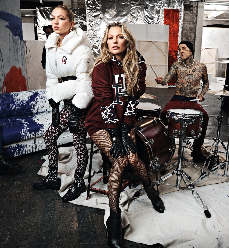 Kate Moss and lookalike daughter Lila star in this Andy Warhol-inspired fashion campaign for Tommy Hilfiger