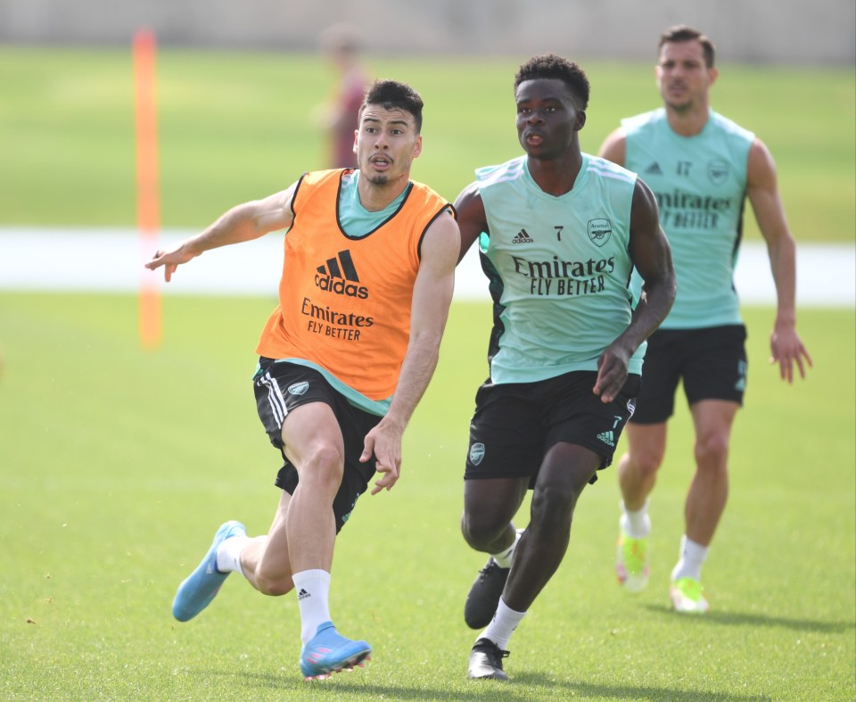 Arsenal are in contract talks with young stars Gabriel Martinelli and Bukayo Saka