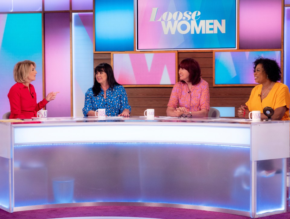 Kaye previously told her Loose Women co-stars she has 'two left feet'