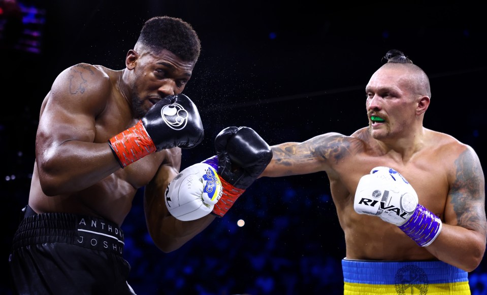 Joshua lost the opportunity to become a three-time world champion when he lost to Oleksandr Usyk last month